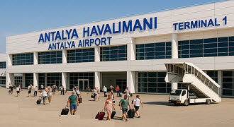 Как добраться из терминалa 1 в терминал 2 аэропорта Анталии