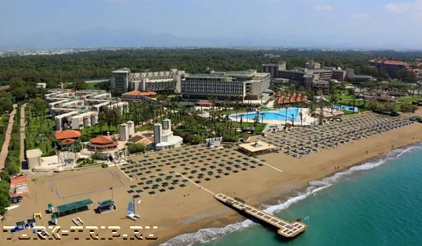 Фото общий вид на гостиницу-отель Adora Hotel & Resort в Белеке, Турция