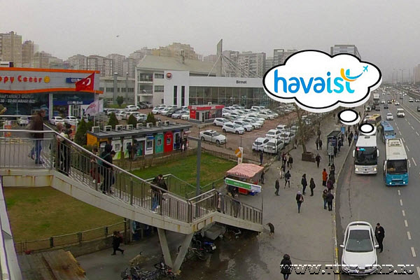 Как добраться на автобусе из нового аэропорта Стамбула на автобусе HVL-2