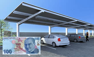 Пляж Голубая Лагуна: цена парковки автотранспорта